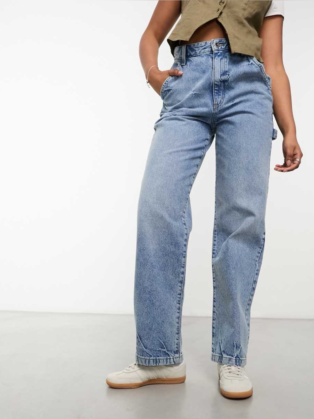 Cotton On wide leg carpenter jeans